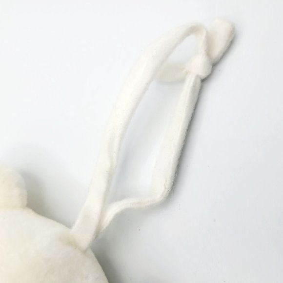 Vintage 1999 Snuggle Toy Cream and Pastel Pink Bear Plush Musical Crib Pull Toy - Picture 5 of 9